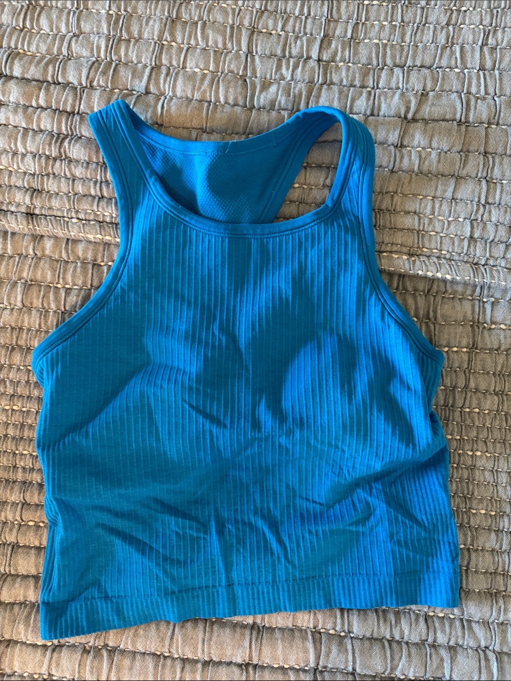 Lululemon Ebb to Street Cropped Tank Top Size 4